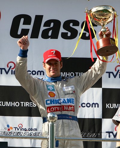 Carlo van Dam snel in Zuid-Korea